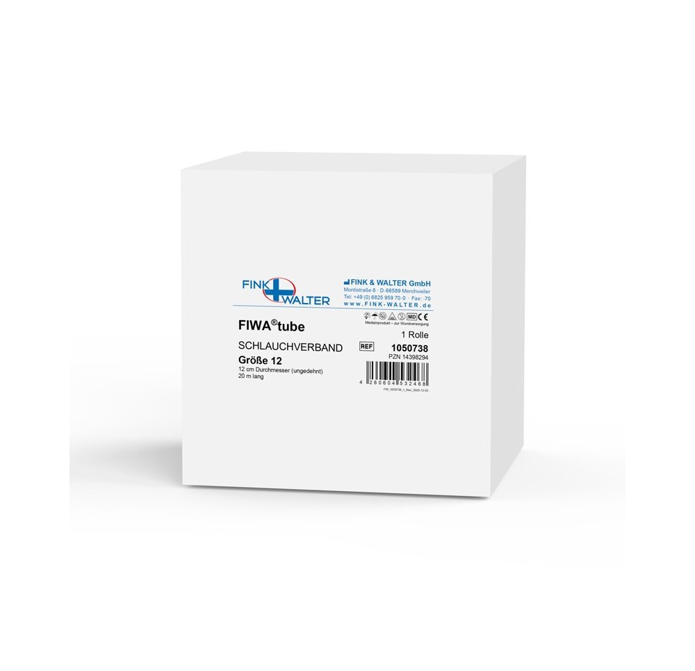 FIWA tube pansement tubulaire Gr12 20m rouleau FIWA tube pansement tubulaire Gr12 20m rouleau