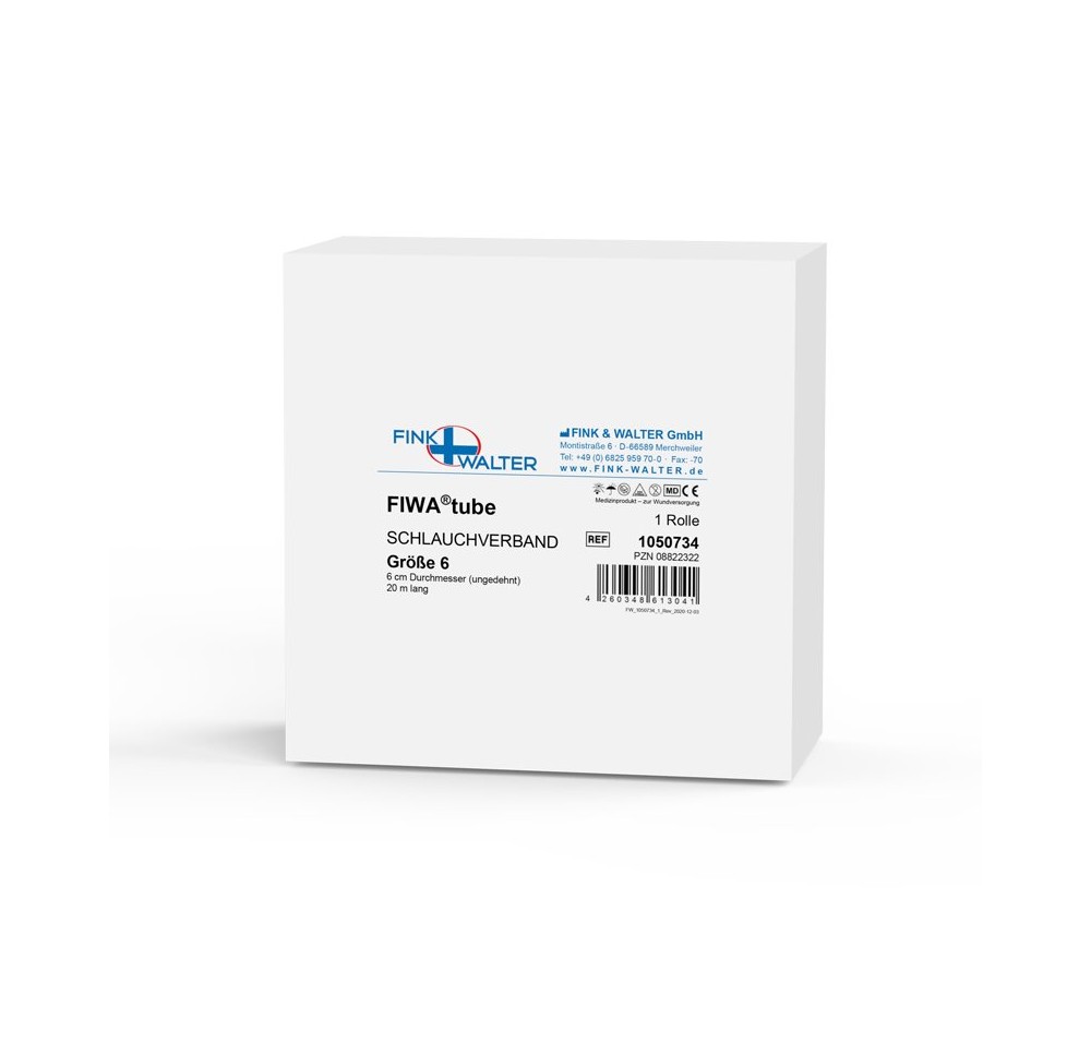 FIWA tube pansement tubulaire Gr6 20m rouleau FIWA tube pansement tubulaire Gr6 20m rouleau