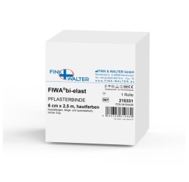 FIWA bi-elast bande de pansement 6cmx2.5m rouleau