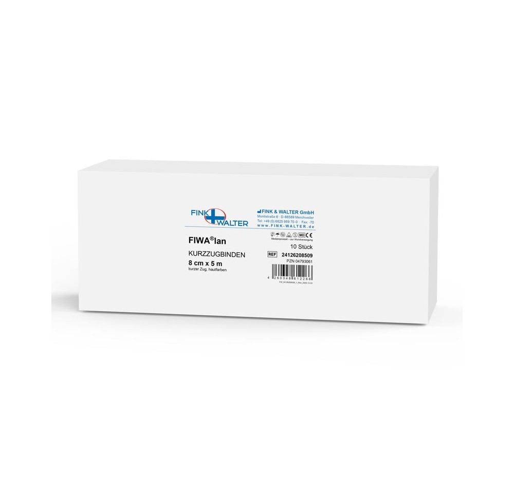 FIWA lan bandage compressif 8cmx5m rouleau 10 pce FIWA lan bandage compressif 8cmx5m rouleau 10 pce