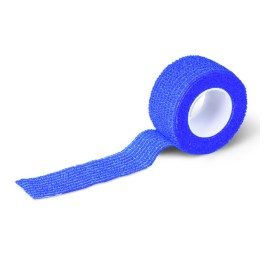 FIWA flex bandage sparadrap adhés 2.5cmx4.5m bleu