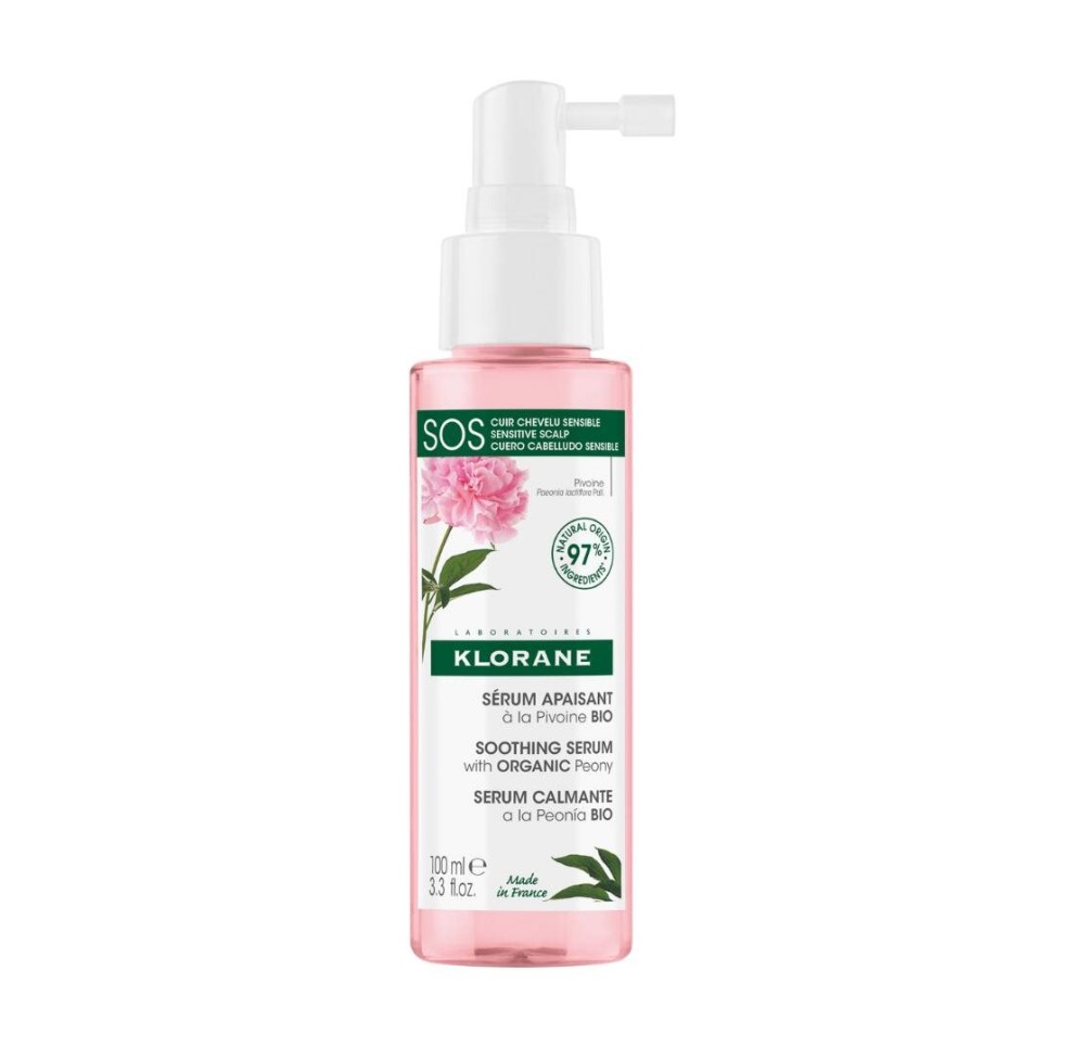KLORANE Pivoine bio sérum spr 100 ml