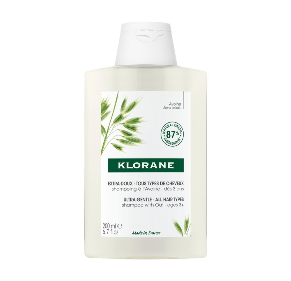 KLORANE Avoine bio shampooing tb 200 ml