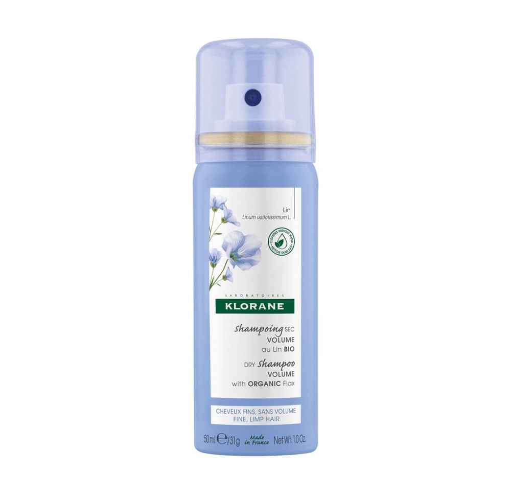 KLORANE Shampooing sec lin spr 50 ml