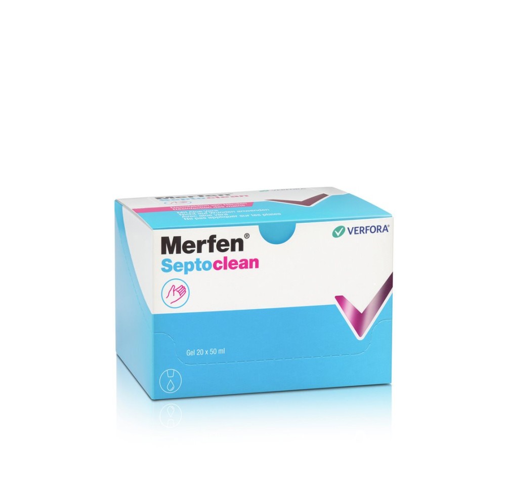 MERFEN Septoclean gel display 20 x 50 ml