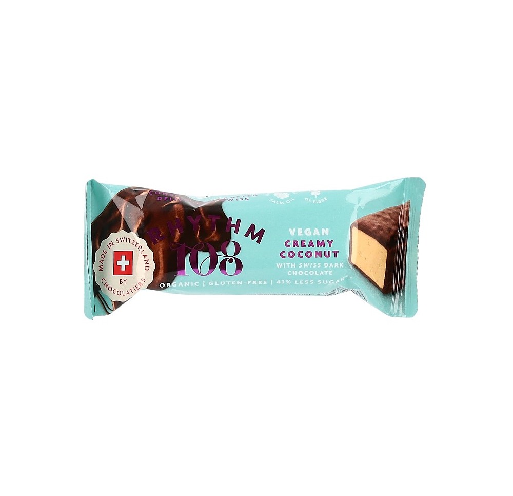 RHYTHM108 Super Coconut Dark Choco Bar 33 g RHYTHM108 Super Coconut Dark Choco Bar 33 g