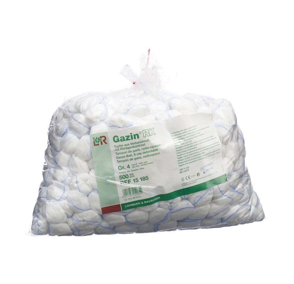 RAUCOTUPF tupimed Gr6 53mm av fil RX sach 500 pce RAUCOTUPF tupimed Gr6 53mm av fil RX sach 500 pce