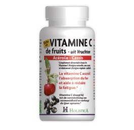 HOLISTICA vitamine c acerola cassis cpr 60 pce