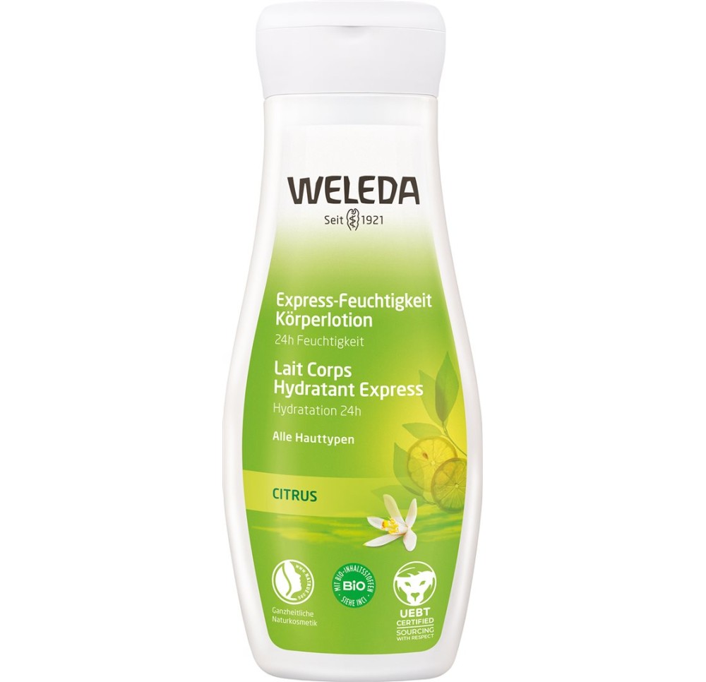 WELEDA lait corps citrus 200 ml WELEDA lait corps citrus 200 ml