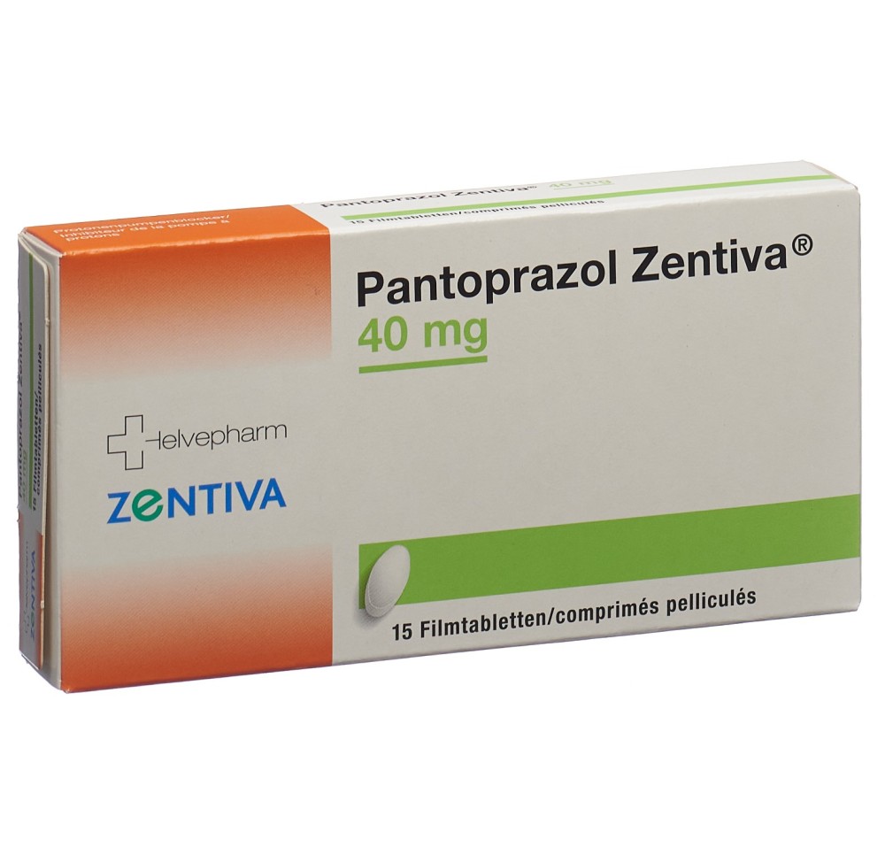 PANTOPRAZOL Zentiva cpr pell 40 mg 15 pce PANTOPRAZOL Zentiva cpr pell 40 mg 15 pce