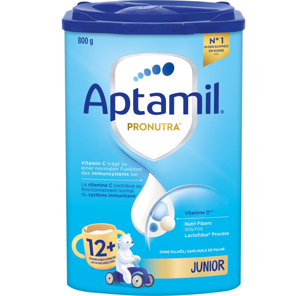 APTAMIL PRONUTRA JUNIOR 12+ bte 800 g APTAMIL PRONUTRA JUNIOR 12+ bte 800 g