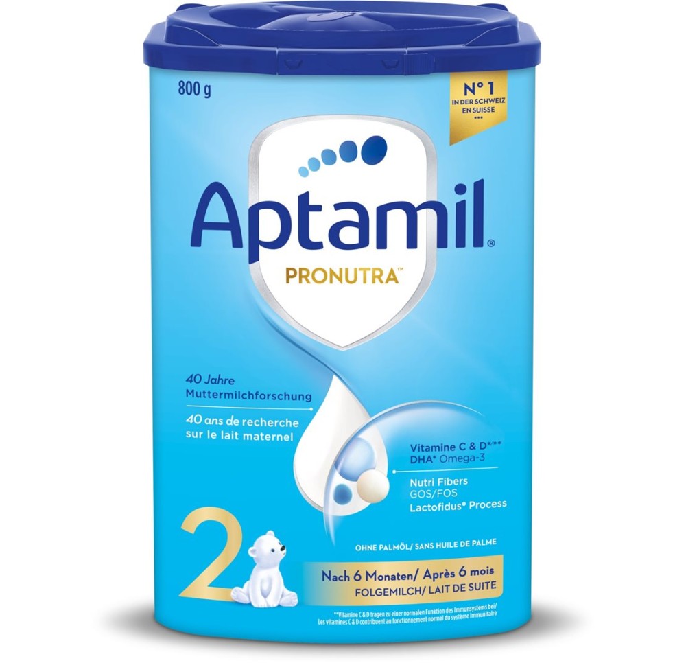APTAMIL PRONUTRA 2 bte 800 g APTAMIL PRONUTRA 2 bte 800 g