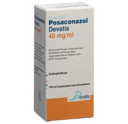 POSACONAZOLE Devatis susp 40 mg/ml buvable 105 ml