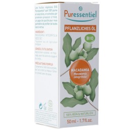PURESSENTIEL huile végétale macadamia bio 50 ml