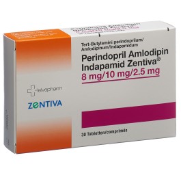 PERINDO AMLO INDAP Zentiva cpr 8/10/2.5mg 30 pce