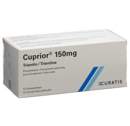 CUPRIOR cpr pell 150 mg 72 pce