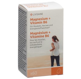 LIVSANE Magnesium + vitamine B6 cpr bte 60 pce