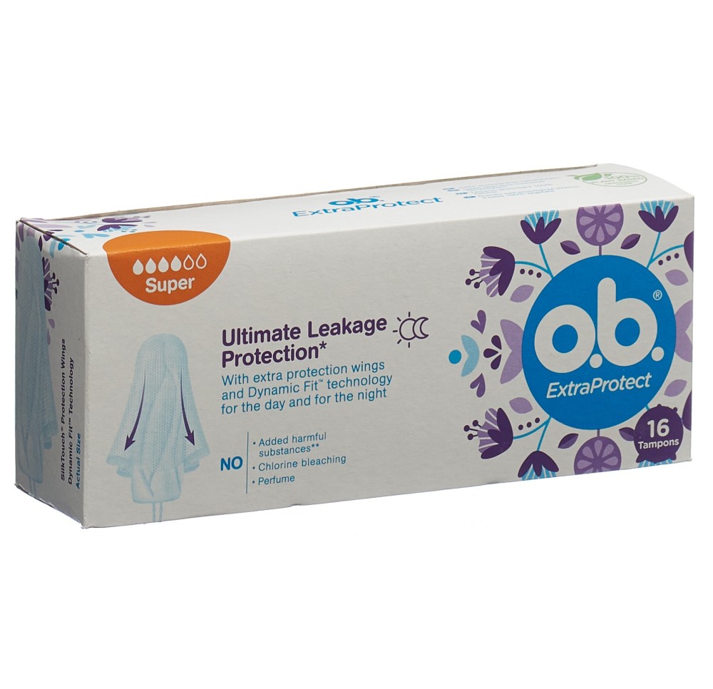 OB tampons ExtraProtect super 16 pce
