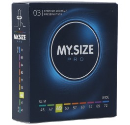 MY SIZE PRO préservatif 49mm 3 pce