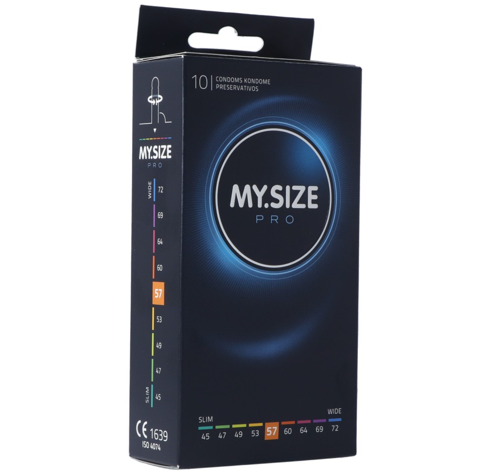 MY SIZE PRO préservatif 57mm 10 pce