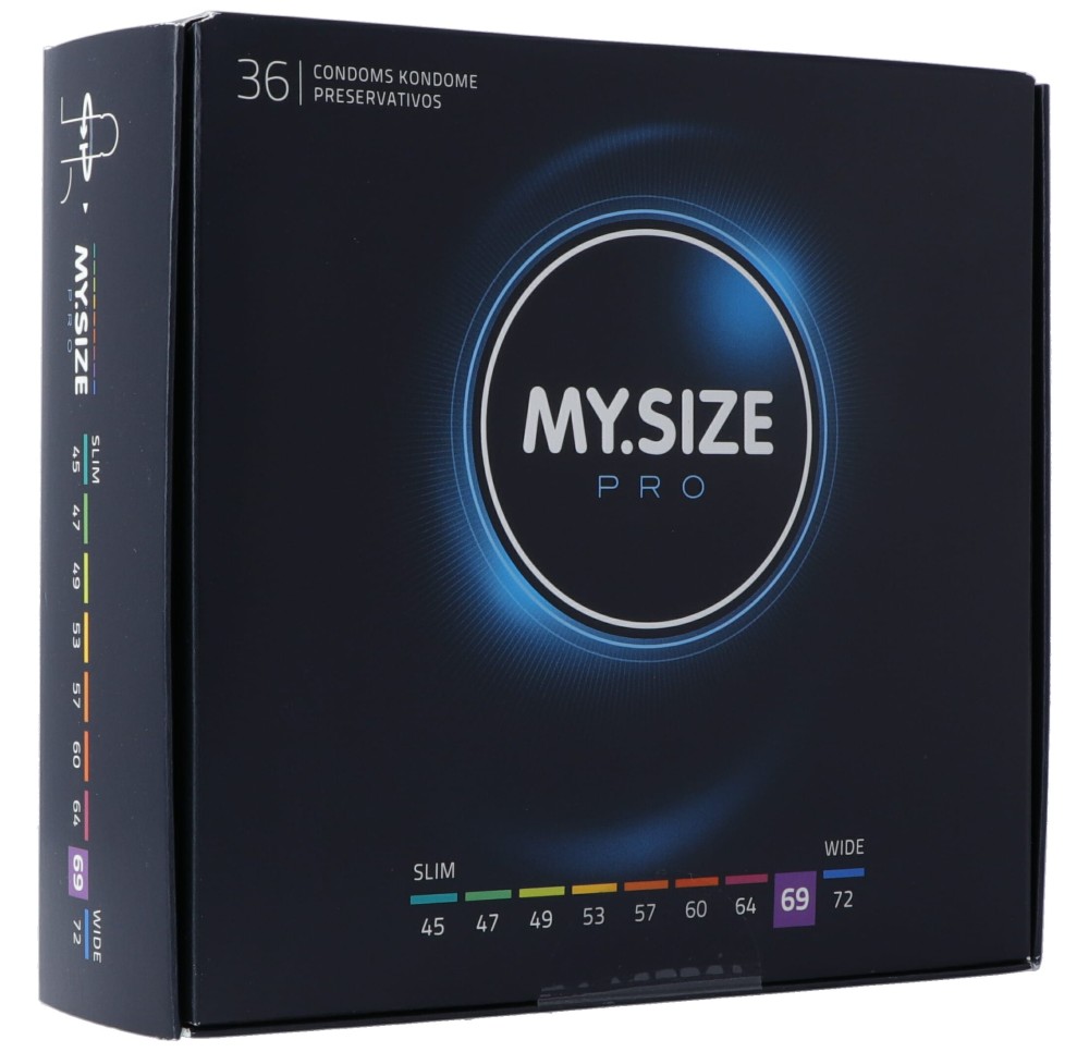 MY SIZE PRO préservatif 69mm 36 pce
