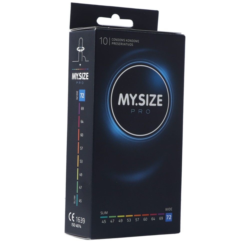 MY SIZE PRO préservatif 72mm 10 pce
