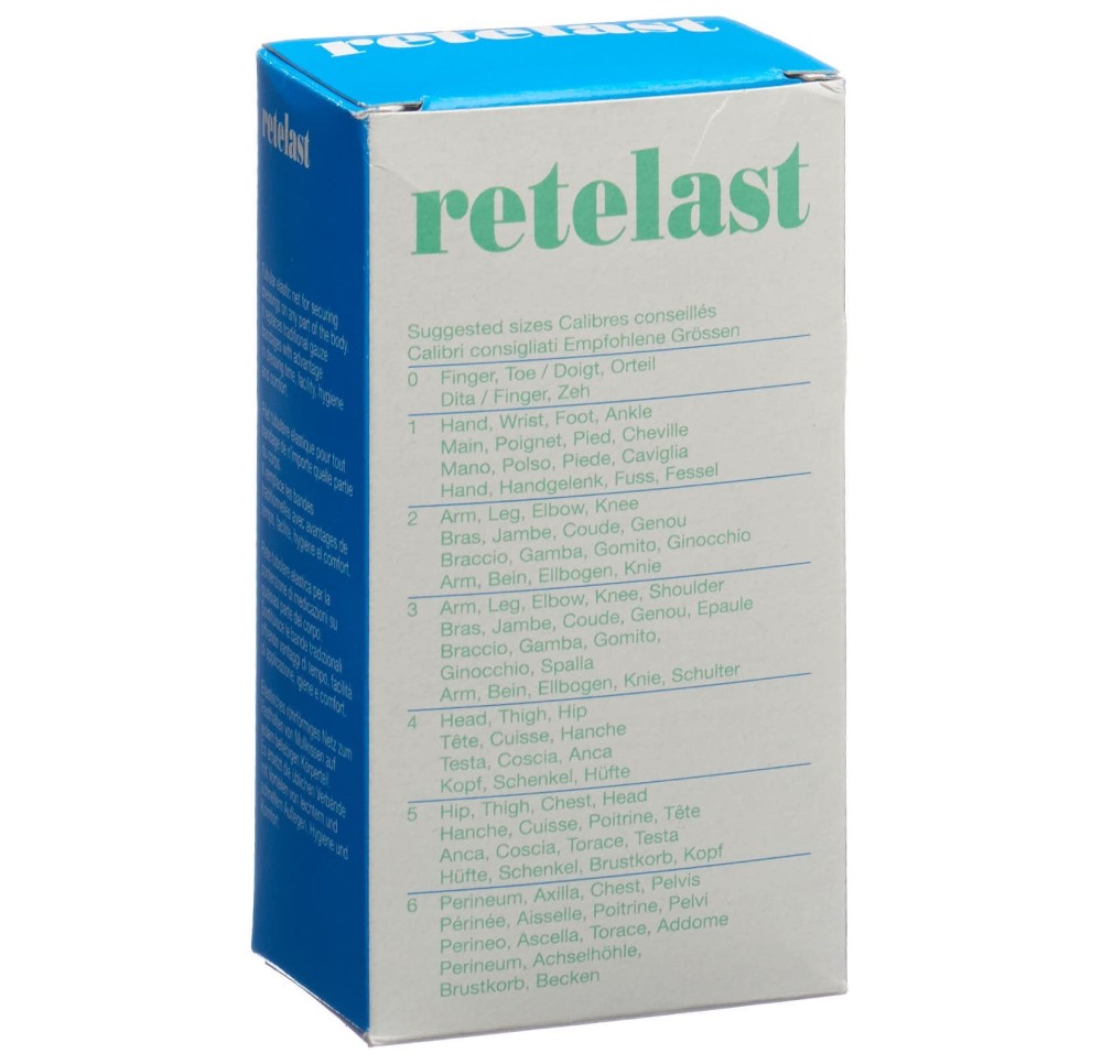 RETELAST pansement filet no 7 3m thorax bassin RETELAST pansement filet no 7 3m thorax bassin