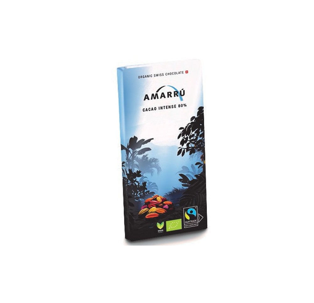PRONATEC AMARRÚ cacao intense 80 % bio Fairt 100 g PRONATEC AMARRÚ cacao intense 80 % bio Fairt 100 g