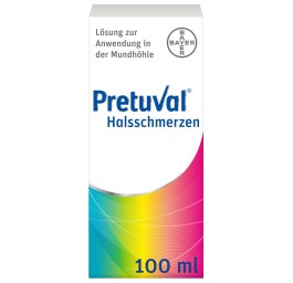 PRETUVAL maux de gorge sol fl 100 ml