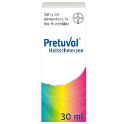 PRETUVAL maux de gorge spray 30 ml