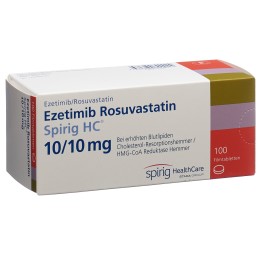 EZETIMIBE ROSUV Spirig HC cpr pell 10/10mg 100 pce