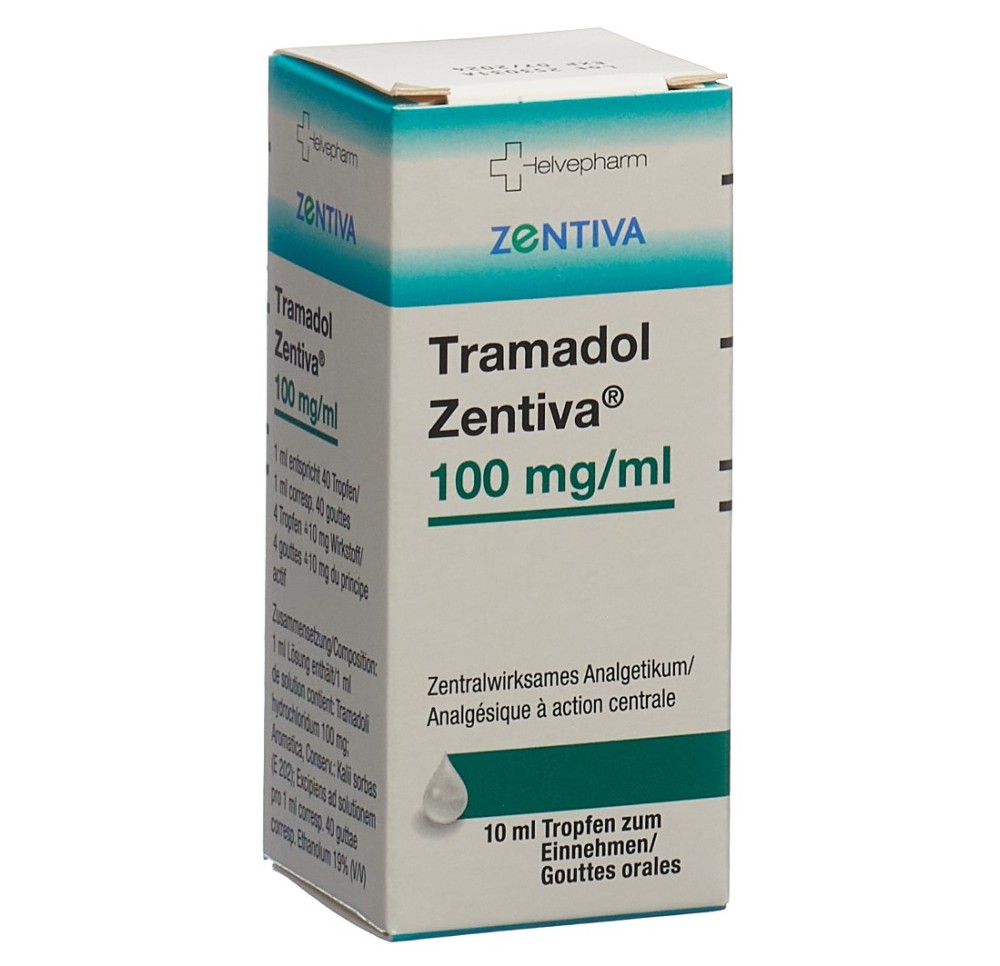 TRAMADOL Zentiva gouttes 100 mg/ml fl 10 ml