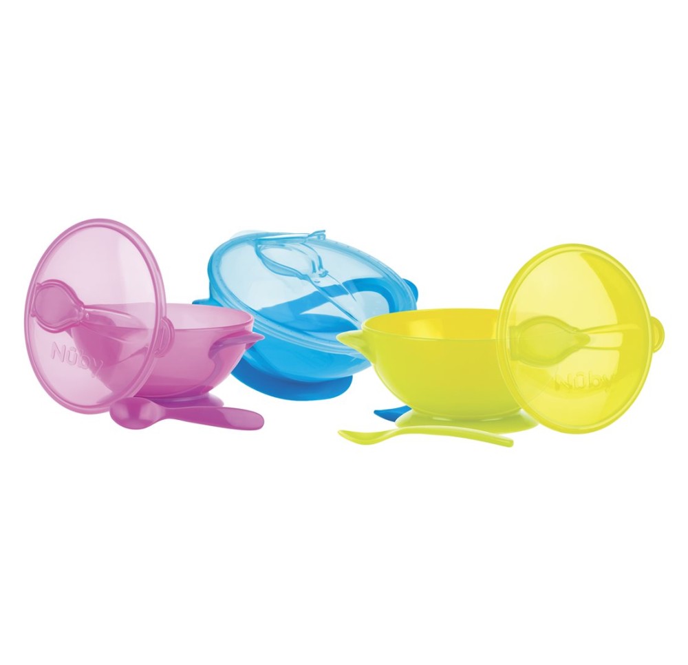 NUBY bol avec ventouse et cuillère 400ml