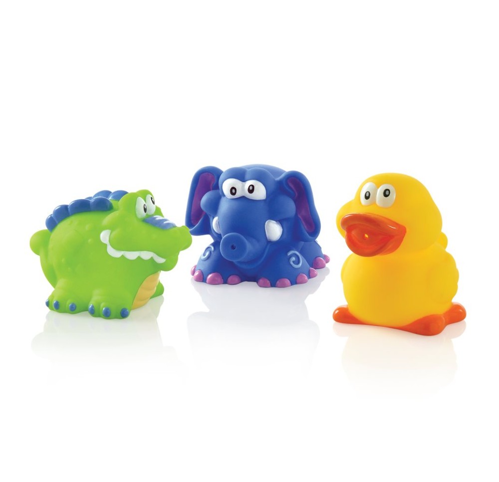 NUBY jouets de bain animaux crocodile canard éléph NUBY jouets de bain animaux crocodile canard éléph
