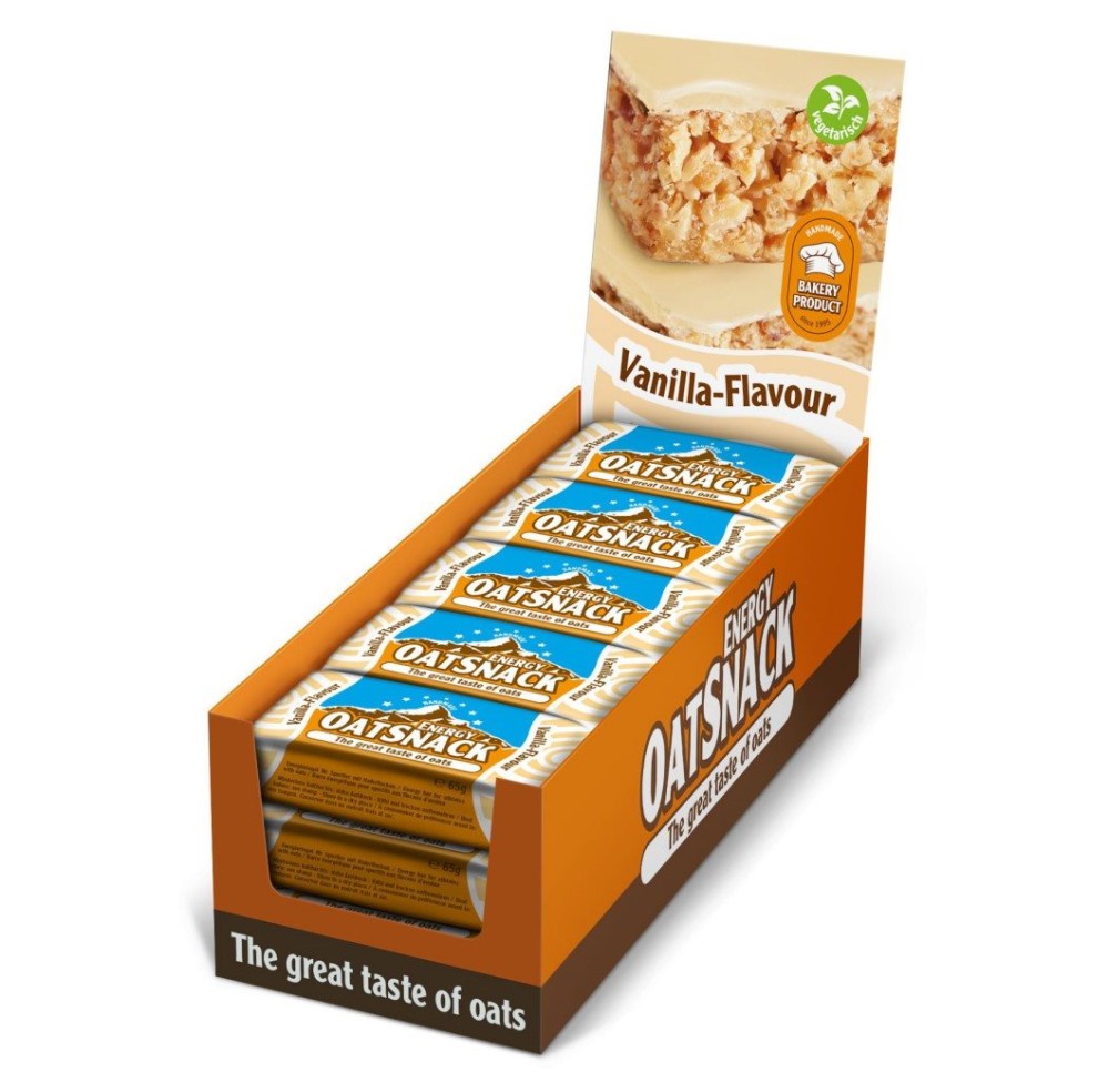 OATSNACK Energy Vanille 15 x 65 g OATSNACK Energy Vanille 15 x 65 g