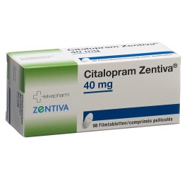 CITALOPRAM Zentiva cpr pell 40 mg 98 pce