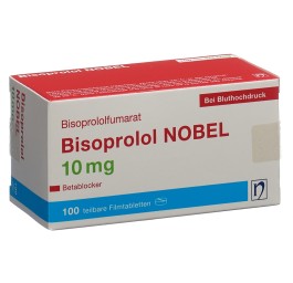 BISOPROLOL NOBEL cpr pell 10 mg 100 pce