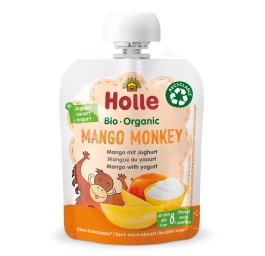HOLLE Mango monkey pouchy mangue avec yaourt 85 g