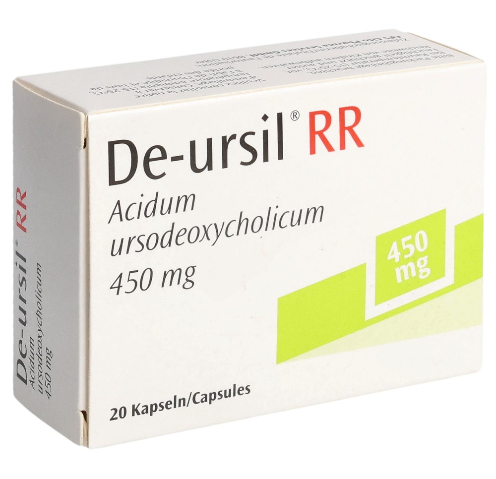 DE-URSIL RR caps 450 mg 20 pce