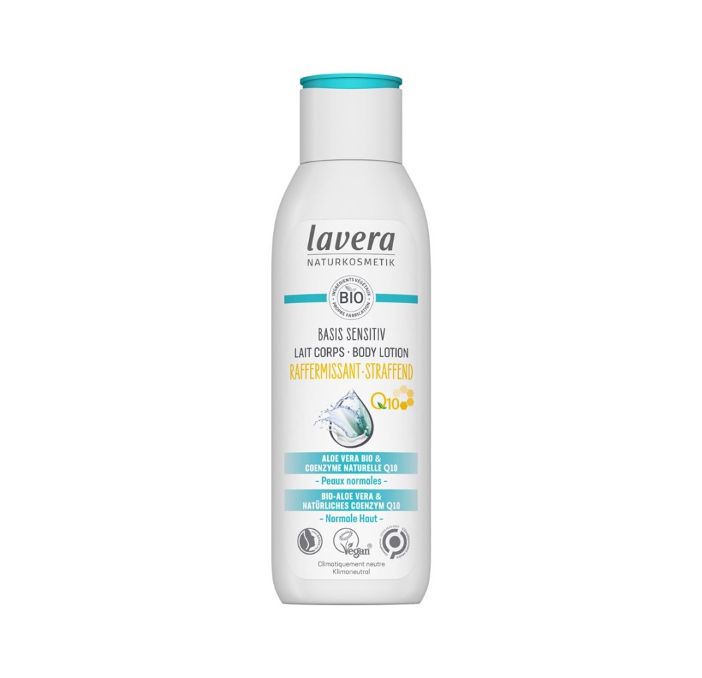 LAVERA Basis Sensi lot corps raff Q10 aloe 250 ml