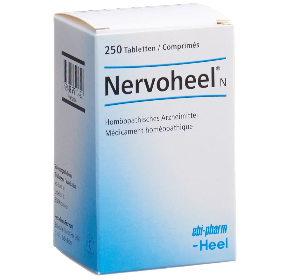 NERVOHEEL N cpr bte 250 pce