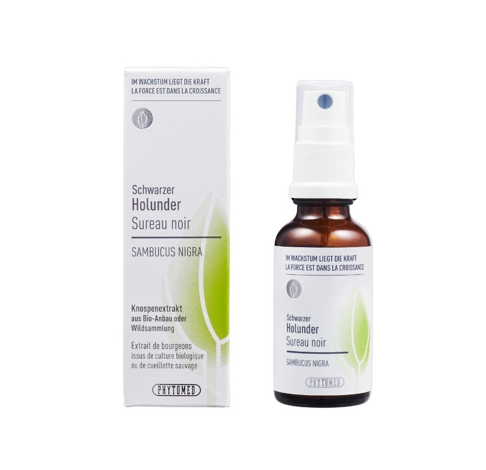 PHYTOMED Extrait bourgeon Sureau noir spr 30 ml
