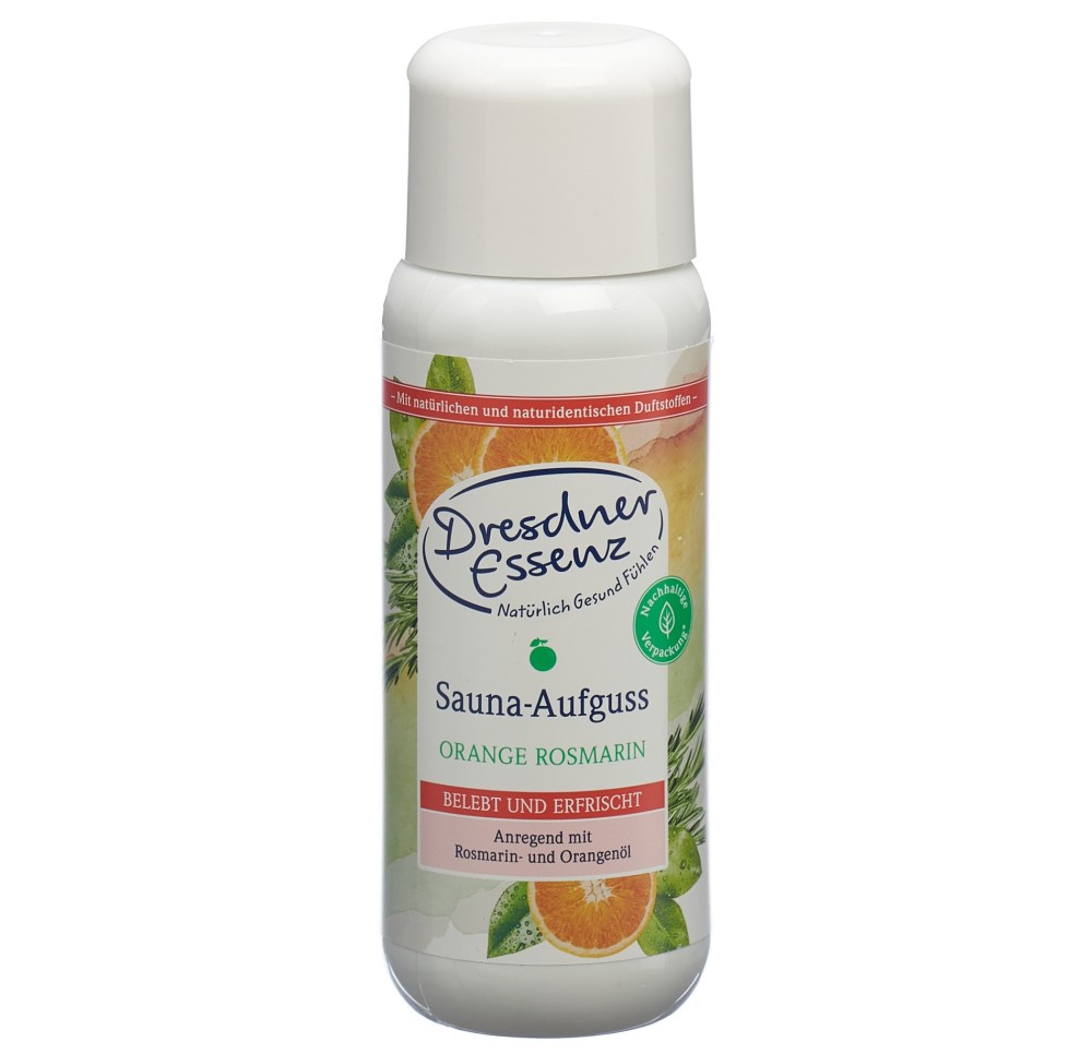 DRESDNER Sauna Aufguss Orange Rosmarin fl 250 ml DRESDNER Sauna Aufguss Orange Rosmarin fl 250 ml