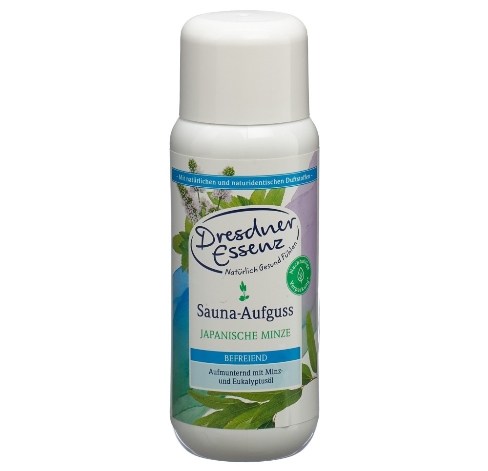DRESDNER Sauna Aufguss Japanische Minze fl 250 ml DRESDNER Sauna Aufguss Japanische Minze fl 250 ml