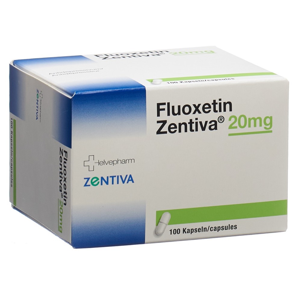 FLUOXETIN Zentiva caps 20 mg 100 pce FLUOXETIN Zentiva caps 20 mg 100 pce