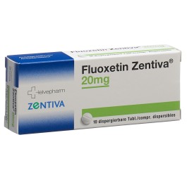 FLUOXETIN Zentiva cpr disp 20 mg 10 pce