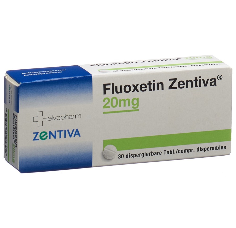 FLUOXETIN Zentiva cpr disp 20 mg 30 pce FLUOXETIN Zentiva cpr disp 20 mg 30 pce