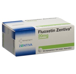 FLUOXETIN Zentiva cpr disp 20 mg 100 pce