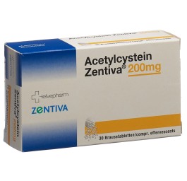 ACETYLCYSTEINE Zentiva cpr eff 200 mg 30 pce
