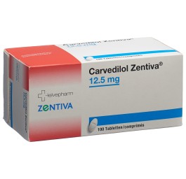 CARVEDILOL Zentiva cpr 12.5 mg 100 pce